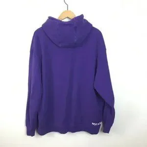 Nike Shirts Nike Not A Sample Hoodie Block Logo Purple